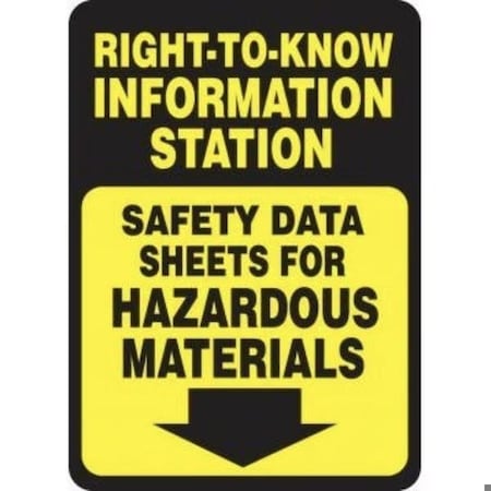 Accuform RIGHTTOKNOW INFORMATION STATION MCHM523XV MCHM523XV